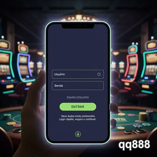 Ilustração de Descubra o app móvel da qq888 com acesso rápido e confiável