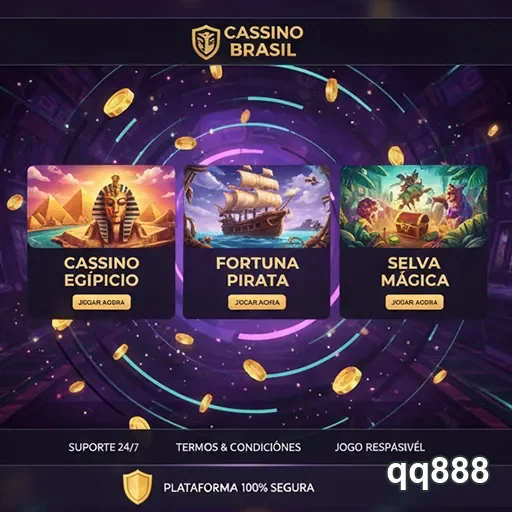 Ilustração de Experimente o cassino online qq888 com slots e roleta diversificada