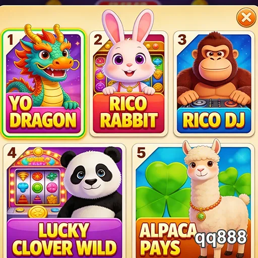 Ilustração de Experimente o cassino online qq888 com slots e roleta diversificada