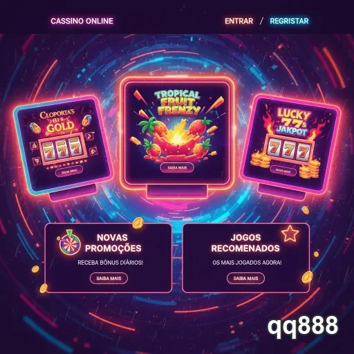 Ilustração de Acesse a plataforma de jogos da qq888 com segurança e agilidade